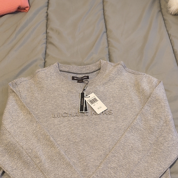 Michael Kors Other - Michael Kors Light Gray Crewneck Sweater